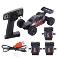 thumbnail image 1 of Coche RC 1/24 2WD, escala completa, alta velocidad, recargable, 2,4 GHz, coches de Control remoto inalámbrico para mayores de 14 años, 3 baterías, 1 of 10