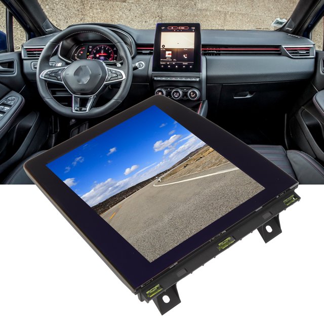 Pantalla De Control Central Del Coche, Pantalla De Visualización De La Consola Central De Control Táctil De Alta Definición Para Zoe Neo Kangoo 3