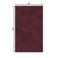 thumbnail image 2 of Dark Red Suede 24x40 Uncut Art Mat Board - No Opening - 25 Mats, 2 of 7
