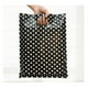 thumbnail image 4 of Bolsa de almacenamiento portátil de 50 piezas con asas, bolsas de compras para recuerdo de fiesta, bolsa de ropa para aperitivos para viajes en Almacenamiento y organización del hogar Negro 25x35cm Bearachild HA075227-04, 4 of 6