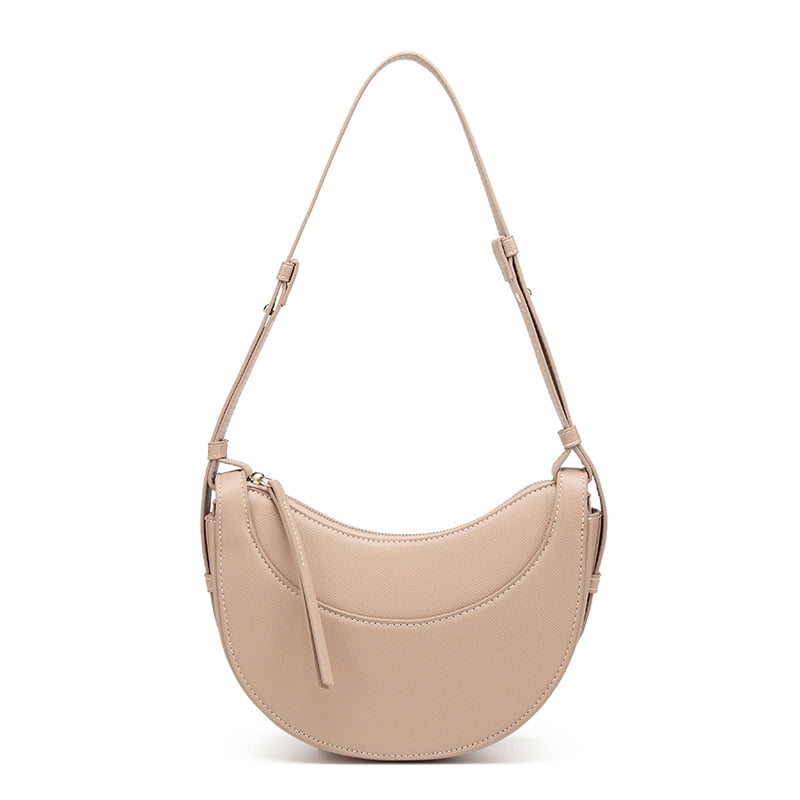 Bolso Bandolera Retro De Color Sólido Para Mujer