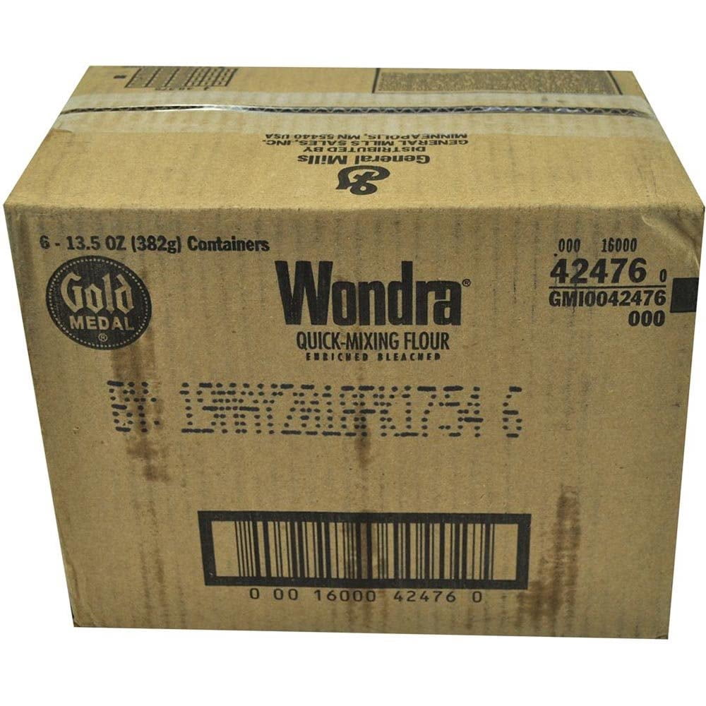 (6 pack) Gold Medal Wondra Quick Mixing All Purpose Flour, 13.5 oz