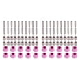 thumbnail image 1 of 100 Piezas Consumibles de la Antorcha del Cortador de Plasma Kit de Tazas de Boquillas de para Cortadora de Plasma -60 SG-55 WSD-60 Fit CUT-60 LGK-60, 1 of 7
