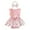 Pink, variant on Baby Clothes Baby Girl Outfit Ruffle Long Sleeve Romper Overall Dress Headband Cute Fall Clothes Pink Size,3-6 Months