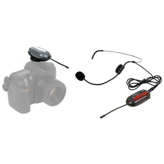 Digital UHF Wireless Audio System for Digital Video Cameras
