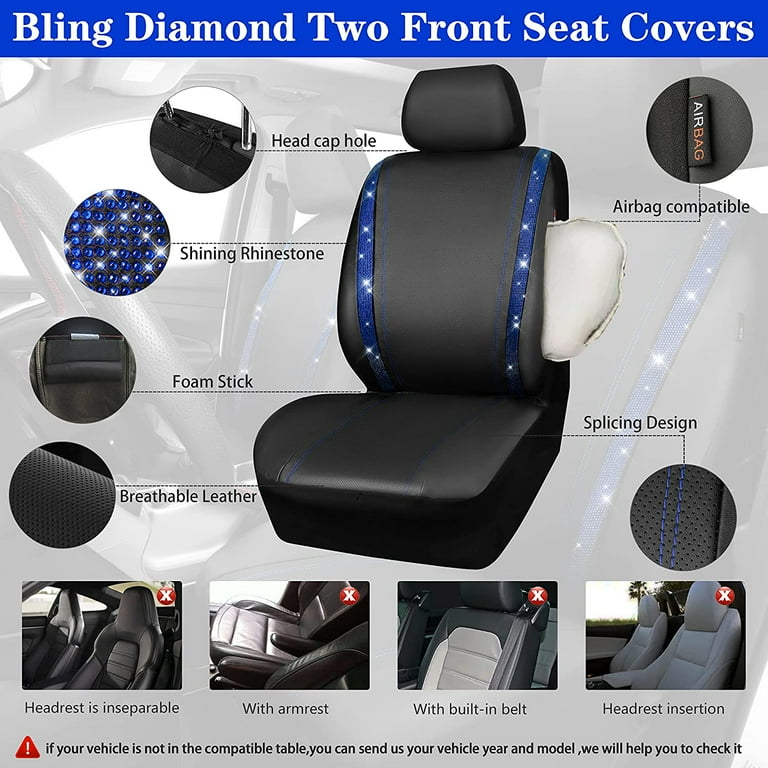 Car seat covers 2024 with armrest holes