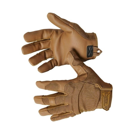 5.11 High Abrasion Tac Glove Men's Military Full Finger High Abrasion Tactical Gloves, Style 59371, Kangaroo,