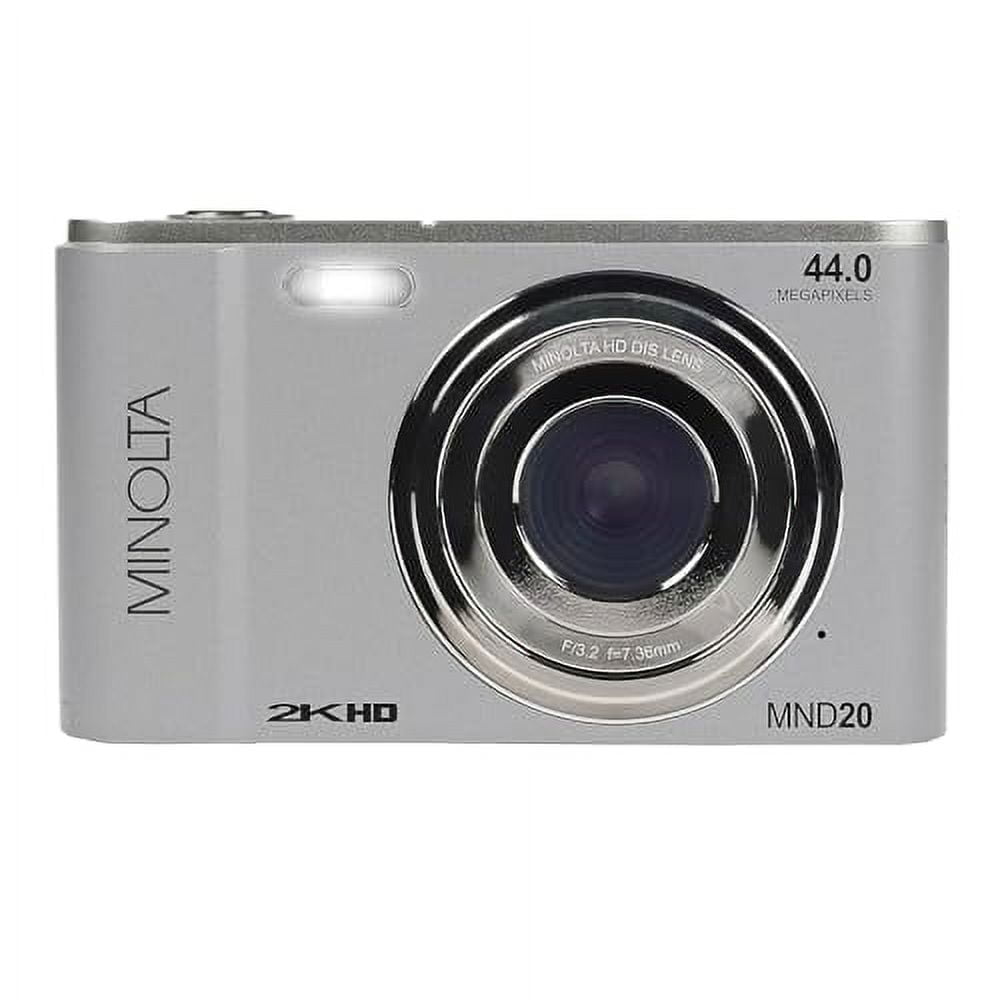Minolta MND20 44 MP / 2.7K Ultra HD Digital Camera - Red