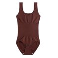thumbnail image 5 of YWDJ Seamless Shapewear for Women Tummy Control Abdomen Closing Open Shift Underwear One-Piece Body Shaping Coffee S, 5 of 5