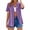 Purple [New Arrivals: Mix, Match & Save], variant on Women's Casual Short Sleeve Button Down Cardigan Shirt Blouse Loose Fit Lightweight Summer Fashion Gift | CSEONE,Dark Blue XL