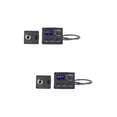 thumbnail image 6 of FRCOLOR 2pcs Ukelele Piezo Pickup EQ Amp for Ukulele LCD Display Tuner 3-Band EQ Equalizer, 6 of 8