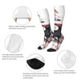 thumbnail image 3 of Naloa American Flag Eagle Art Knee Socks, High Socks Long Stretchy Sock Women Knee High Stocking, Long Socks for Women, 3 of 6
