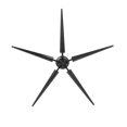 thumbnail image 4 of Folding Soprano Stand 5 Legs Portable Lightweight with Black Plastic for Musicians, 4 of 8