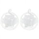 thumbnail image 1 of 2 jarrones colgantes de cristal de 8 cm para flores, plantas, terrarios, candelabros, decoración del hogar, 1 of 7