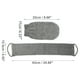 thumbnail image 4 of Guantes de Ducha Únicos 1 Set Guantes Exfoliantes para Baño 24.80"x4.92" Gris, 4 of 6