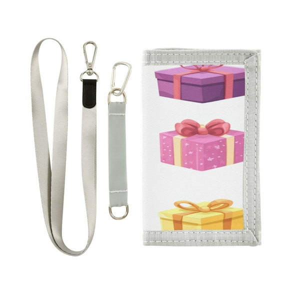 Men's and Women's Wallets Stylish and Functional Wallet Novelty Wallets Perfect Gift for All Occasions Set Of Colorful Gift Boxes