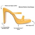 thumbnail image 2 of Journee Collection Womens Naivee Tru Comfort Foam Open Square Toe Platform Heel Sandals, 2 of 6