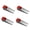 Red 4pcs, variant on KGJQ 3/4/5Pcs Heavy Duty Vertical Track Roller, Up to 110lbs Sliding Door Bottom Guide Roller, Quiet Caster Wheel for Barn Sliding Door, Cabinet, Gate & Drawer