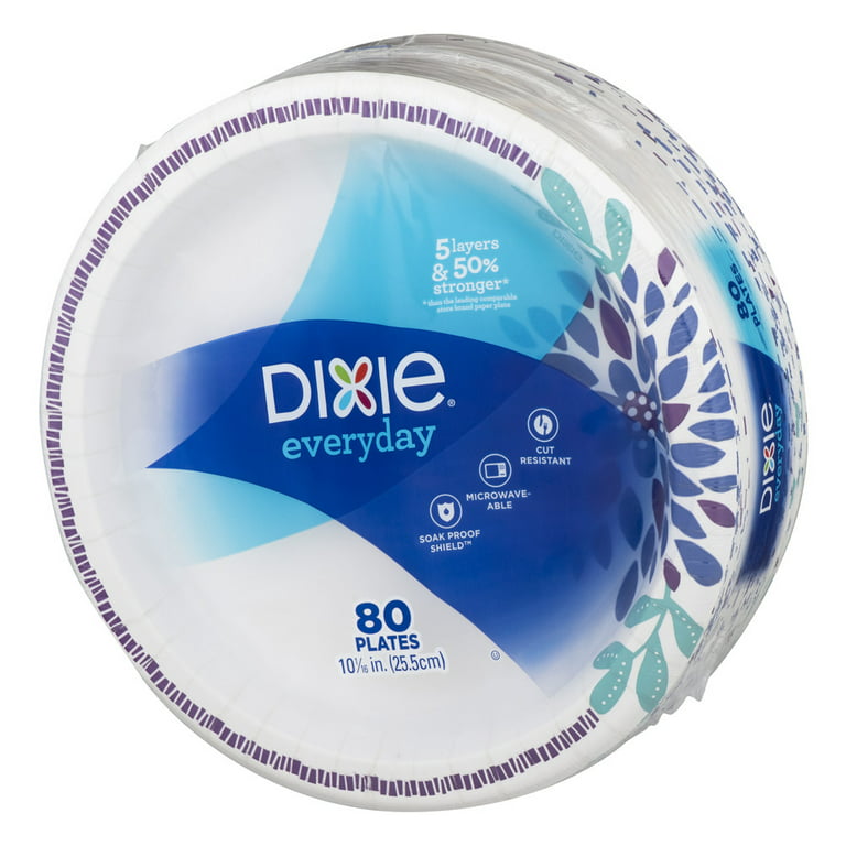 Dixie 15132 Everyday Disposable Paper Plates, Assorted, 10-1/16, 26-C –  Toolbox Supply