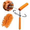 thumbnail image 2 of Paquete de 3 plumeros de microfibra, hasta 30"/78 cm - Mini plumero retráctil y plegable lavable para ventiladores de techo, techos altos, persianas, muebles, automóviles, 2 of 5