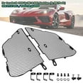 thumbnail image 3 of ALLTIMES Aluminum Upgraded Front Radiator Guards Grille for Corvette C8 2020-2023, OEM Style Car Grille Vents Insert Mesh Set, 3 of 13
