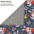 thumbnail image 6 of Honeii Christmas Bunny A for Dish Drying Mat for Kitchen Counter, Non-slip Rubber Backed, Hide Stain Kitchen Super Absorbent Draining Mat, Dish Rack Pad, 6 of 8