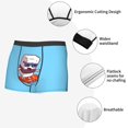 thumbnail image 6 of Disketp Sushi Salmon Surfing Men'S Boxer Briefs,Soft And Breathable Cotton Underwear With Comfortflex Waistband, 6 of 9