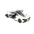 thumbnail image 4 of Kinsmart 5" McLaren P1 Diecast Model Toy Car Pull Action 1:36 White, 4 of 4