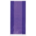 thumbnail image 2 of Unique Industries Purple Solid Print Birthday Party Bags, 30 Count, 2 of 2