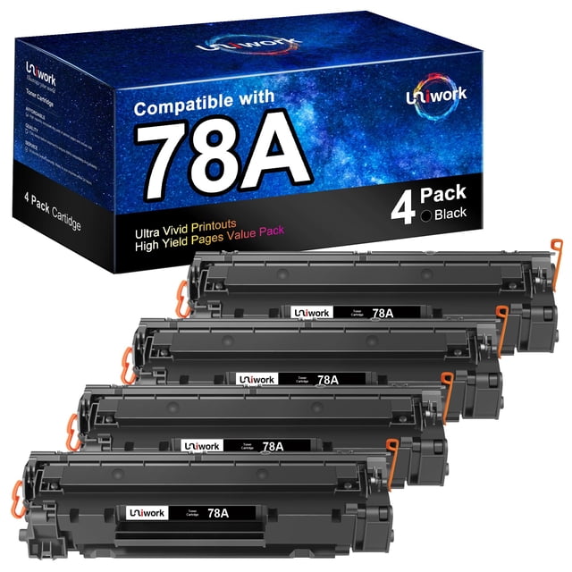 Cartucho de tóner Uniwork compatible para HP 78A CE278A negro