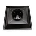 thumbnail image 4 of Drop Ceiling HVAC Supply Grille - for T-Bar Lay-in - 2 Coned - 24" x 24" - for 12" Vent Connection - Black, 4 of 4