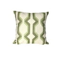 thumbnail image 2 of A&B Home 100-percent Cotton Throw Pillow, Green, 18 by 18-Inch, 2 of 2