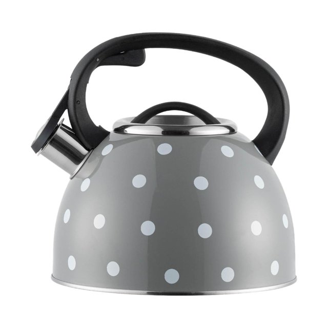 GUOOL Portable Whistling Kettle with Heat Resistant Handle Large Capacity Water Kettle