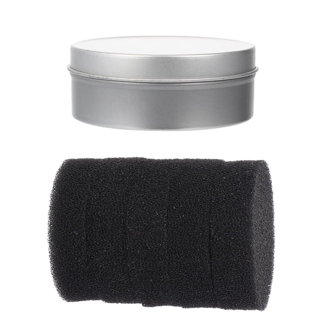 1 juego de esponja limpiadora para brochas de maquillaje, removedor de color, caja de limpieza para brochas de maquillaje