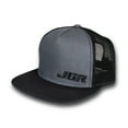 thumbnail image 5 of Joe Gibbs Racing Grey JGR Flatbill Mesh Trucker Hat with Snapback Closure, 5 of 9
