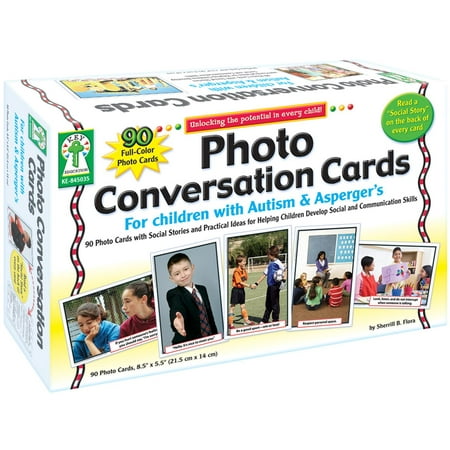 Photo Conversation Cards for Children with Autism and (Best Medicine For Autism)