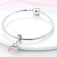thumbnail image 3 of NARMO European 925 Sterling Silver DIY Charm Love Heart 5A Zircon fit Bracelet for Women Jewelry Gift Making, 3 of 7