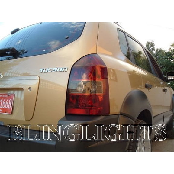 For 2004-2009 Hyundai Tucson Smoked Tail Light Overlay Protective Lamp Tint Kit