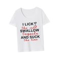 thumbnail image 1 of Camiseta de manga corta para mujer, camiseta sencilla con cuello redondo para deportes, viajes de oficina, regalo del día de San Valentín XL, 1 of 8