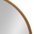 thumbnail image 3 of Kate and Laurel Valenti Metal Frame Arch Wall Mirror, Gold, 24x32, 3 of 8