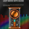 thumbnail image 6 of Draagbare Wireless Speakers 360° Shocking Sound Bluetooth 5.0 with Colorful Lights Portable Speakers for Party Gifts, 6 of 8
