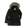 Sebby Girls Snap Front Tiered Coat