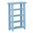 thumbnail image 1 of Dollhouse Mini Bookshelf, 1:12 Scale 4 Layers Miniature Flower Stand  For Balcony Blue,Pink,Green, 1 of 8