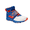 Blue/White, variant on New Balance Lindor Men's Baseball Turf Trainers Hightop Strap White/Gold Size 16