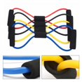 thumbnail image 2 of CUTELOVE Yoga Gum Fitness Resistance 8 Word Chest Expander Ropes Workout Muscle Fitness Rubber Elastic Bands for Sports Exercise, 2 of 6