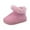 Pink, variant on Drie Tod'dler Fall Boots Tod'dler Boots Ki'ds Snow Boots Gi'rl's Warm Winter Boots Waterproof Non-slip Khaki,8