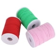thumbnail image 4 of Cuerda elástica Ticfox alta elasticidad 100 yardas rojo rosa verde, 4 of 14