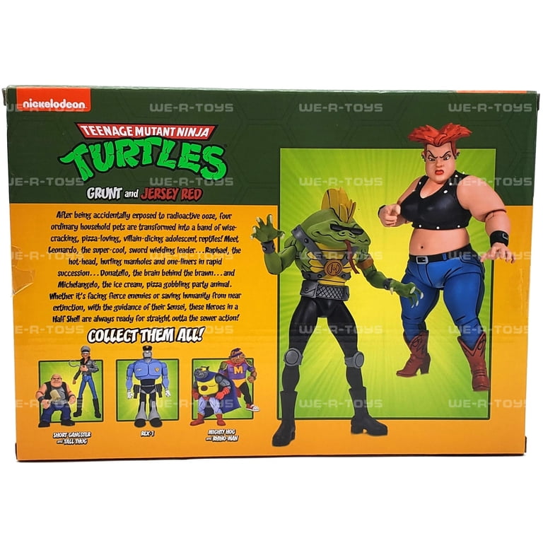 NECA TMNT Toys: Teenage Mutant Ninja Turtles Grunt & Jersey Red