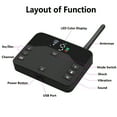 thumbnail image 5 of GJX Wireless Dog Fence Wireless Boundary Containment System Electric Dog Fence&Remote Training Collar Adjustable Vibration&Shock Suitable for Large and Medium Dogs-3 Dogs, 5 of 7