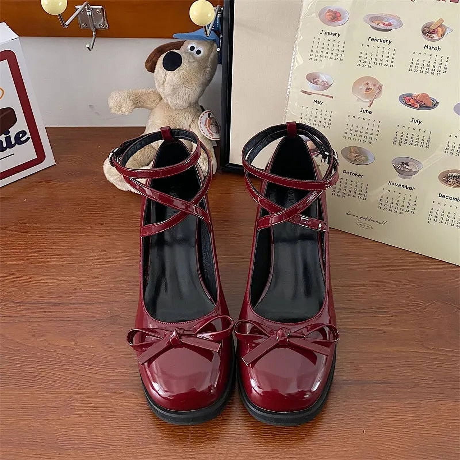Amazon.com: Red Heels - 7.5 / Women's Shoes / Women's Fashion: Clothing,  Shoes & Jewelry